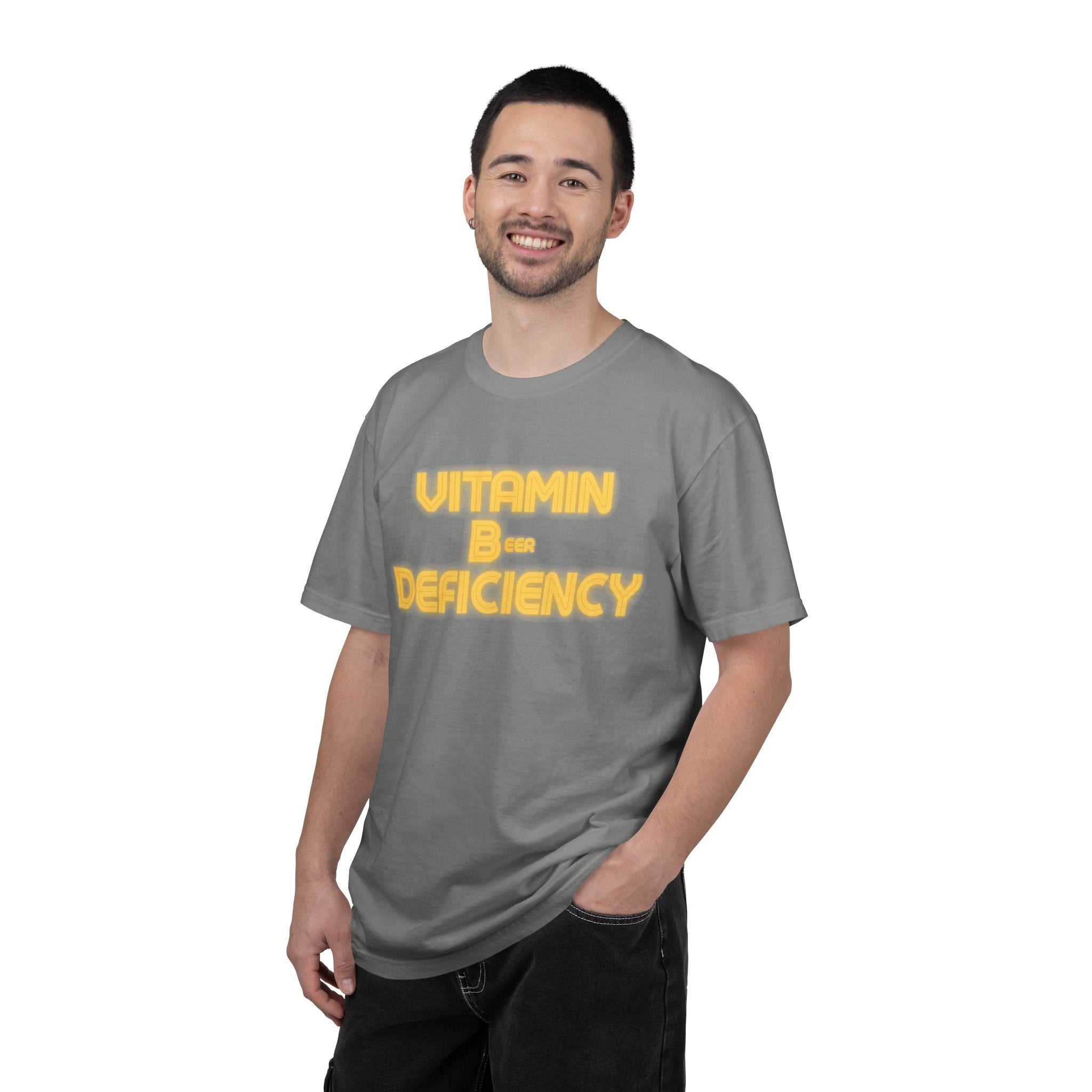 "Vitamin Beer" Unisex Garment-Dyed T-shirt