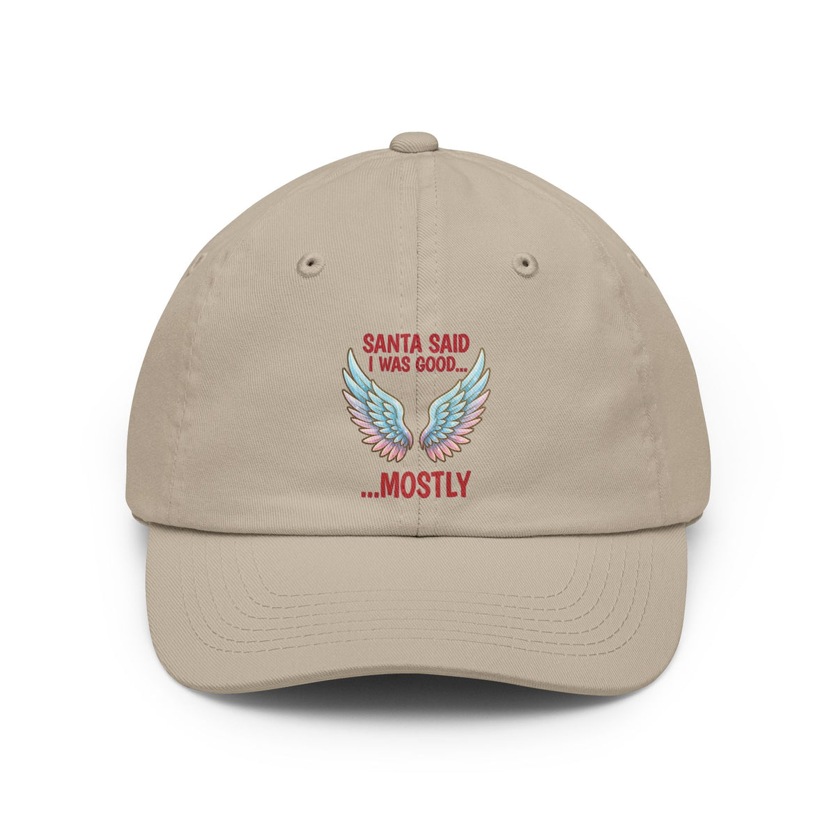 Color: Stone | Santa Said I Was Good Dad Hat