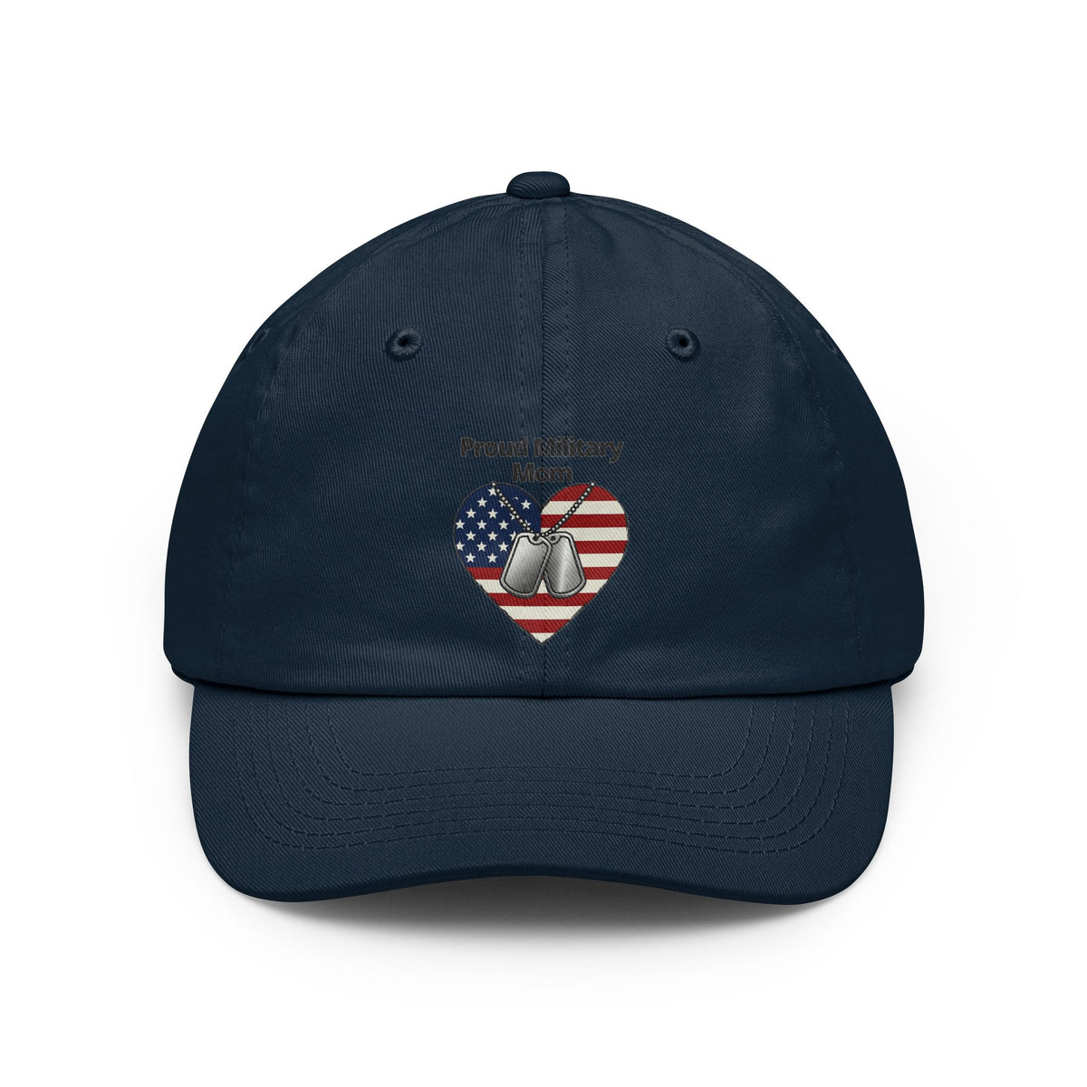 Color: Navy | Proud Military Mom Dad Hat