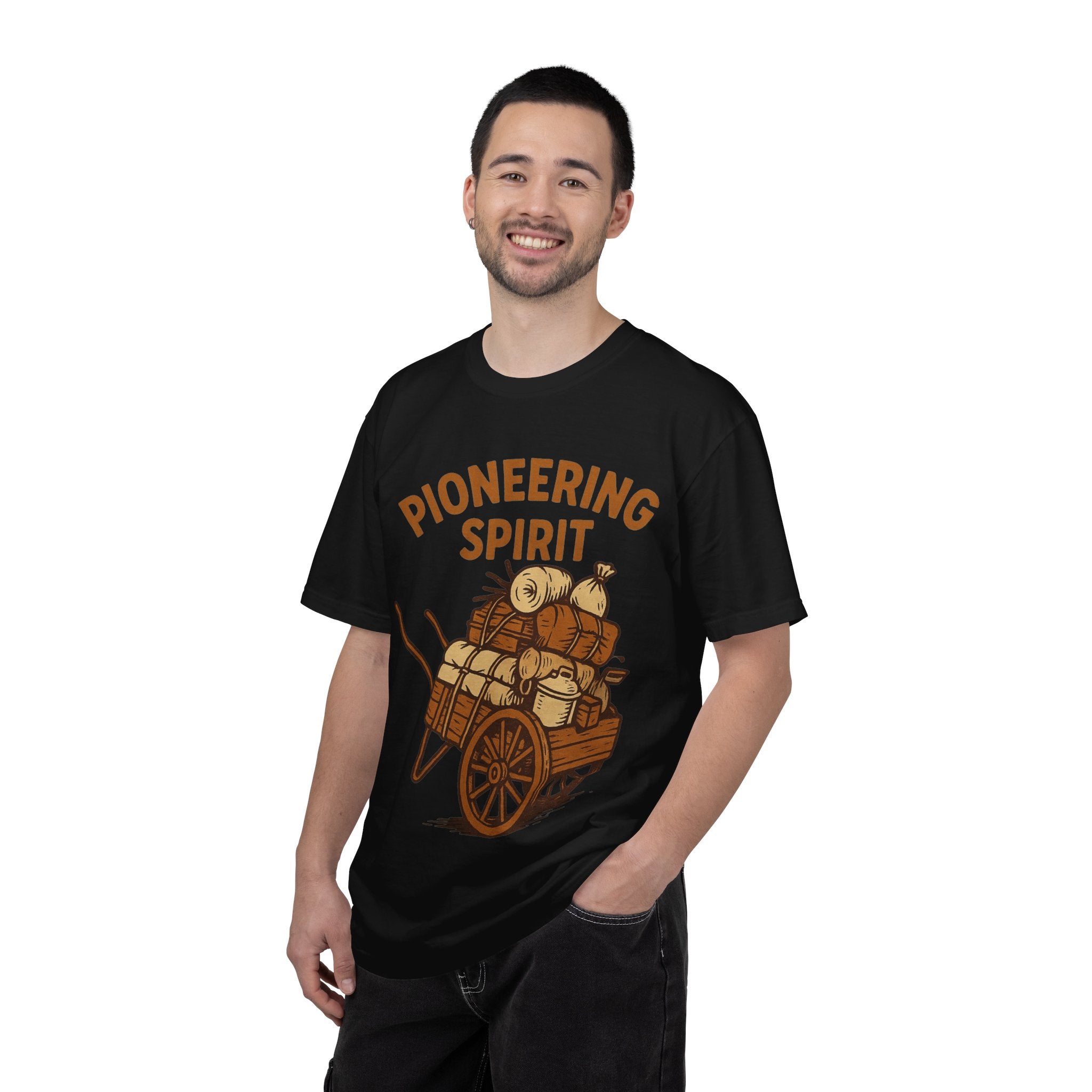 "Pioneering Spirit" Unisex Garment-Dyed T-shirt