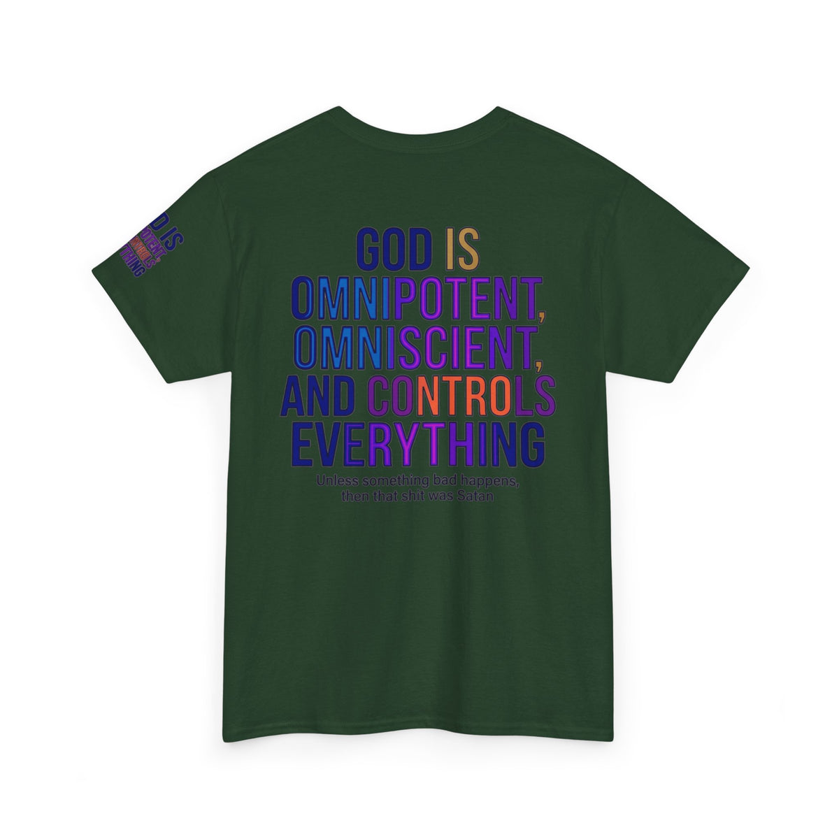 "God Controls Everything" Premium Graphic Tee