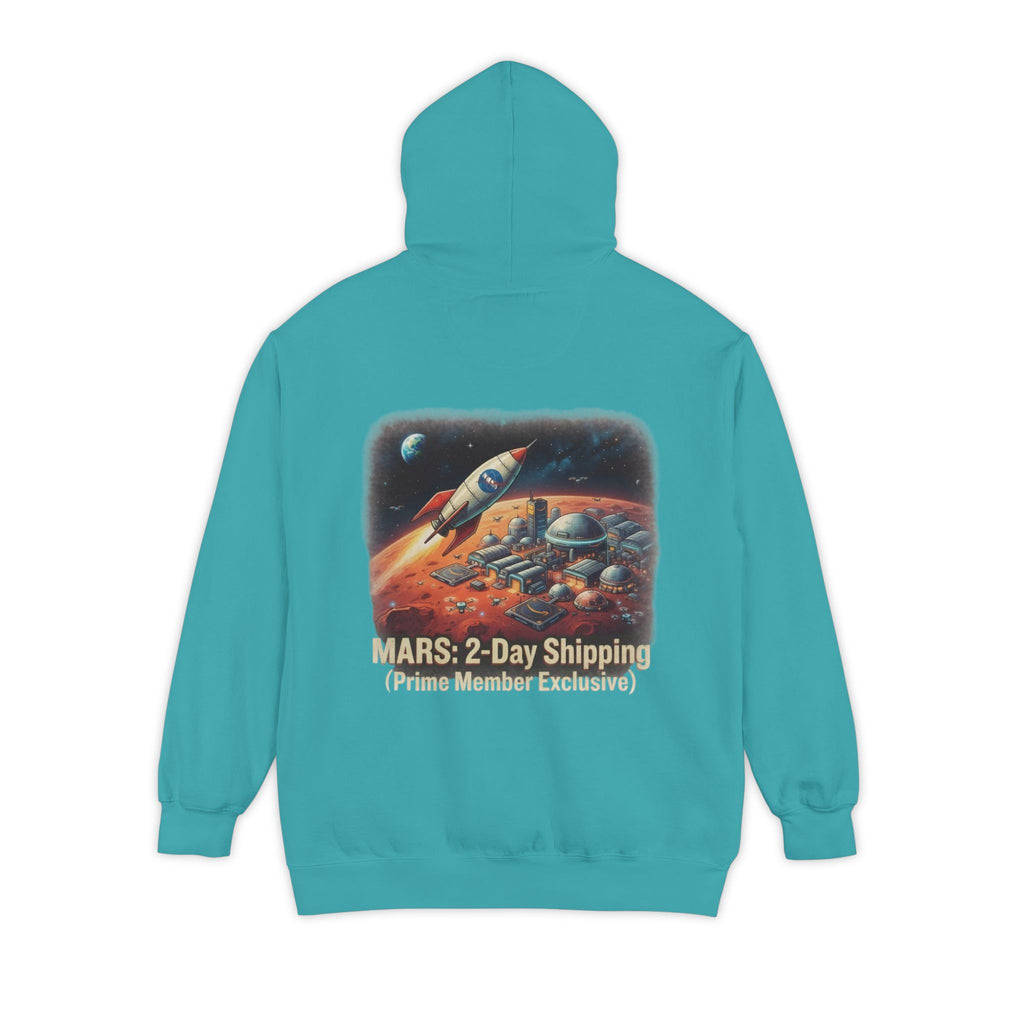 "Mars 2 Day Shipping" Garment-Dyed Hoodie