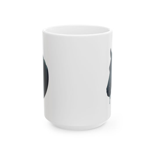 "Kelpie (Scottish Folklore)" White Ceramic Mug — Graphic