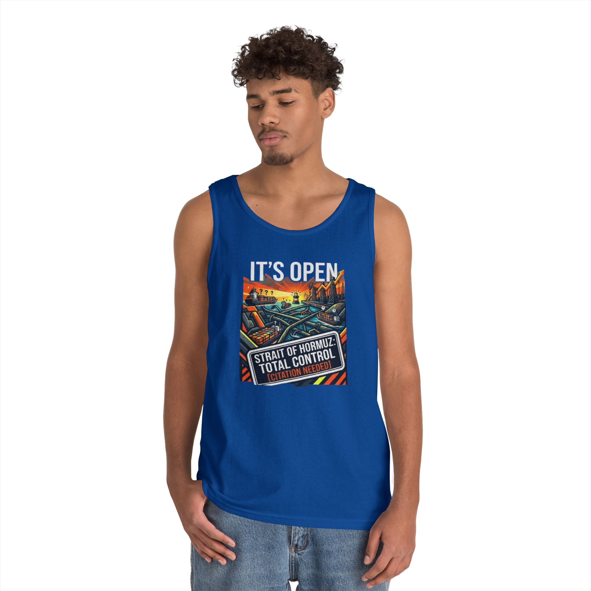 "Straight Of Hormuz is Open" Tank Top