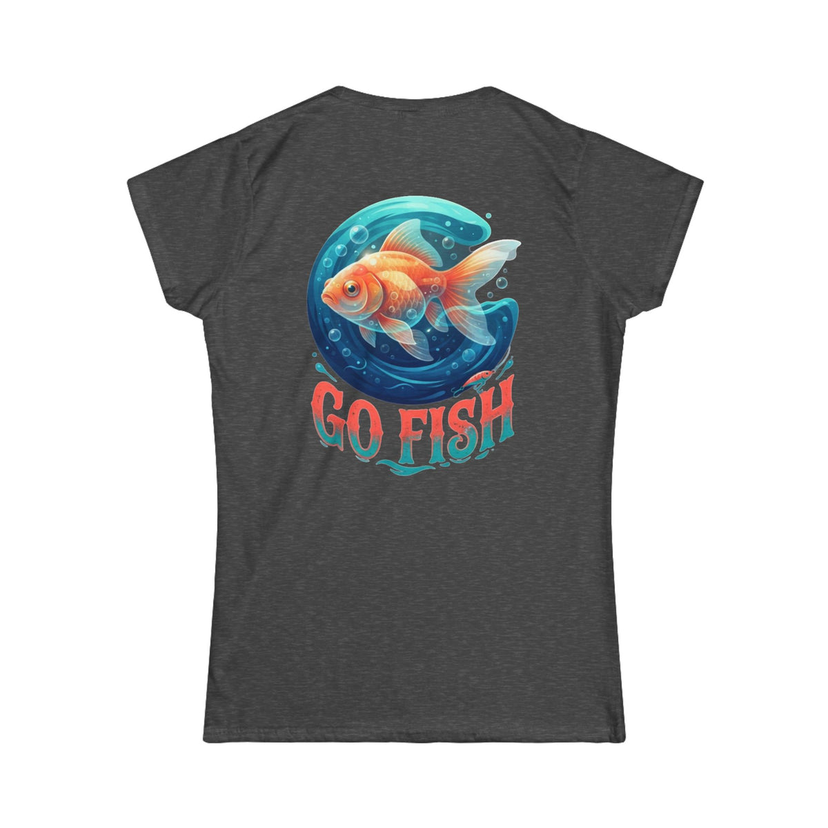 Color: Dark Heather | Go Fish Women's Tee