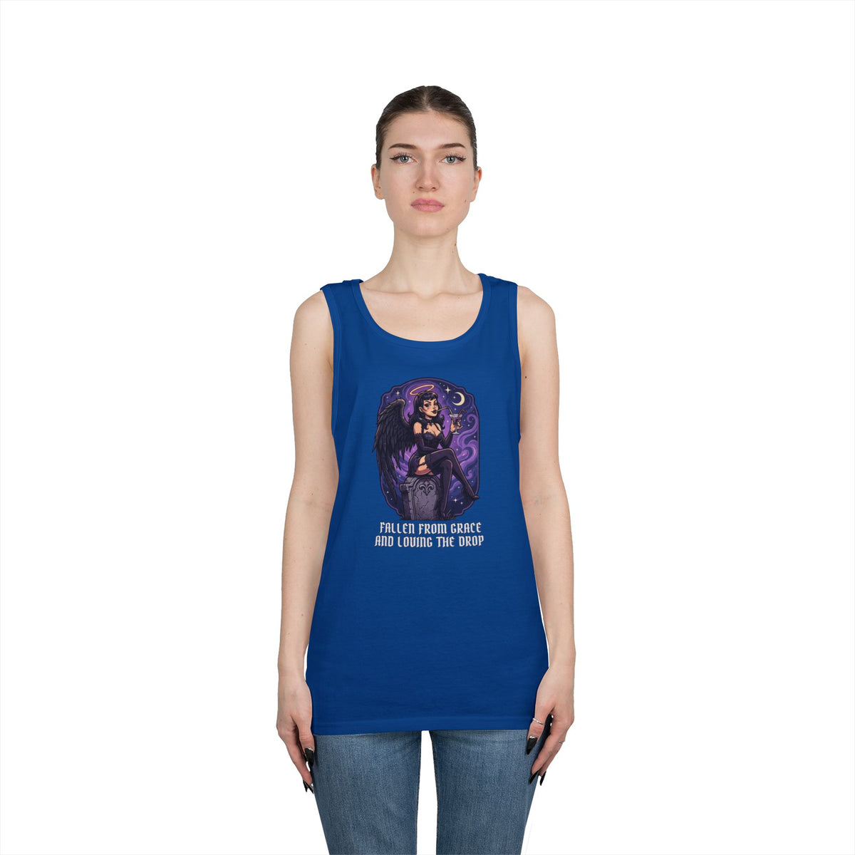 Color: Royal | Fallen From Grace and Loving the Drop Tank Top