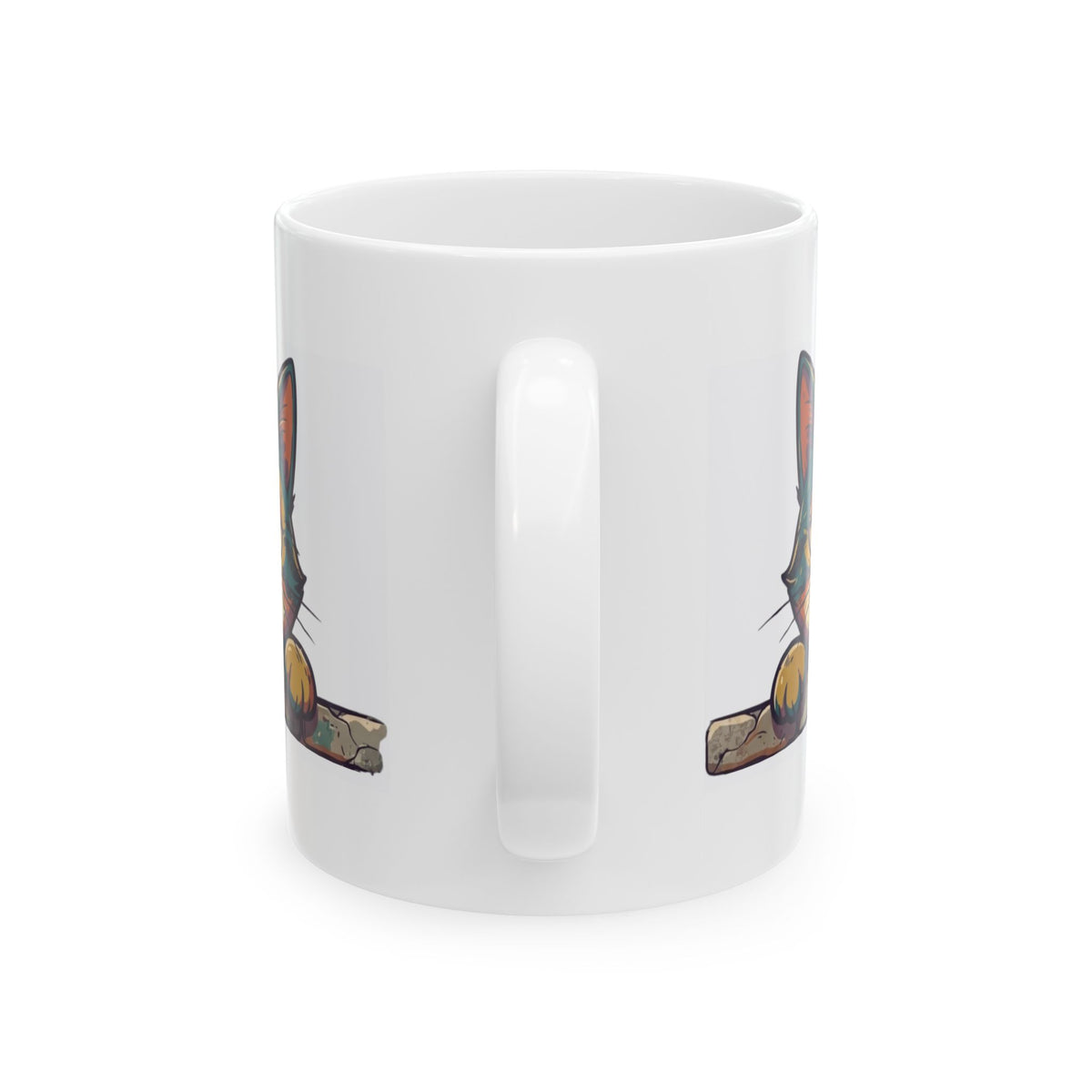 "I Didn't Do It" White Ceramic Mug — Graphic