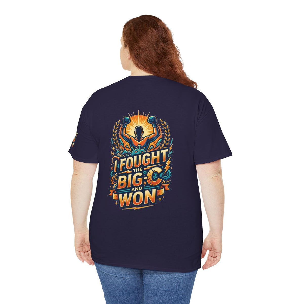 "I Fought The Big C and Won" Premium Graphic Tee