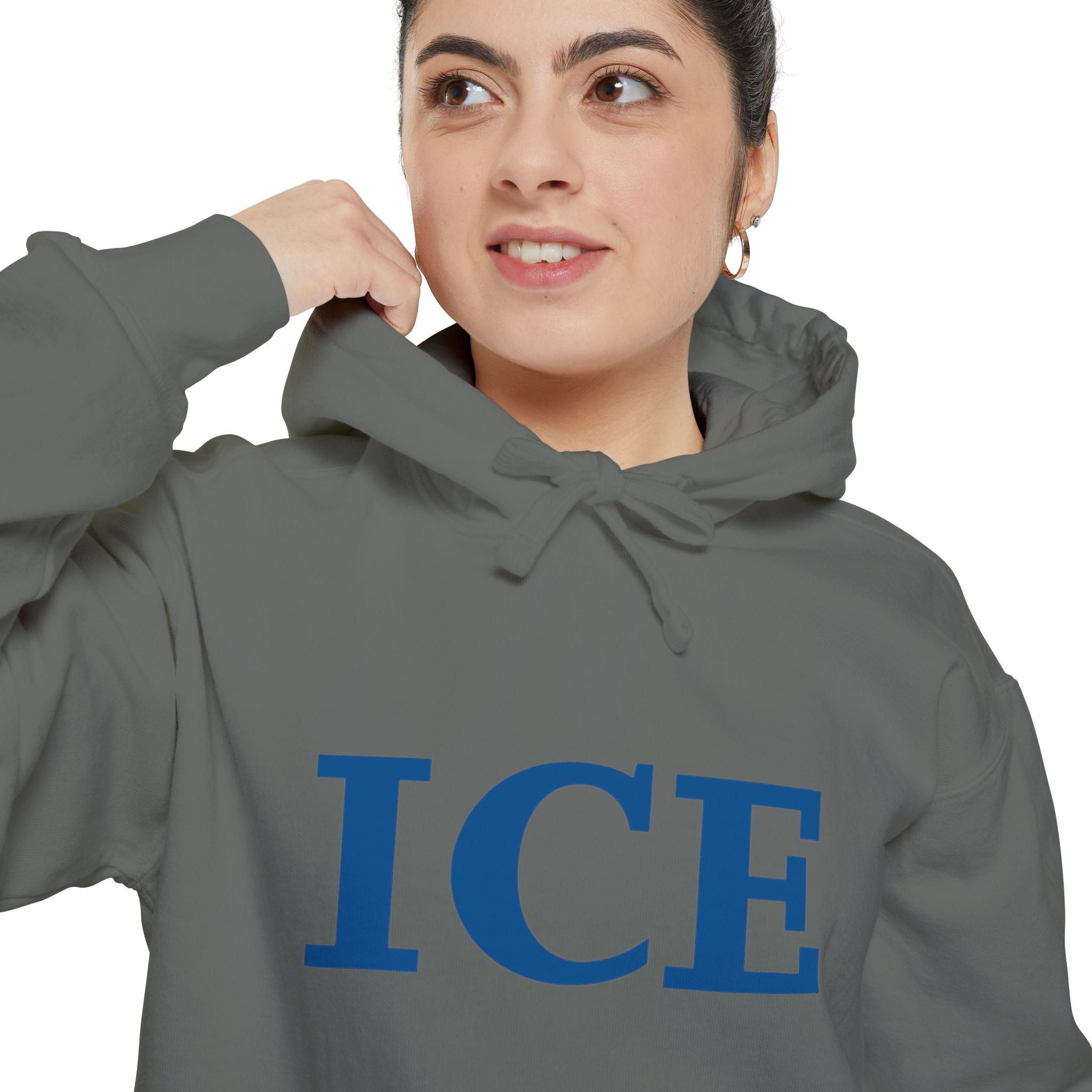 Cold As ICE | Garment-Dyed Hoodie — AttitudeShirts