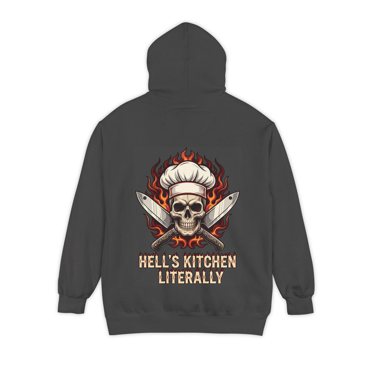 "Hell's Kitchen Literally" Garment-Dyed Hoodie