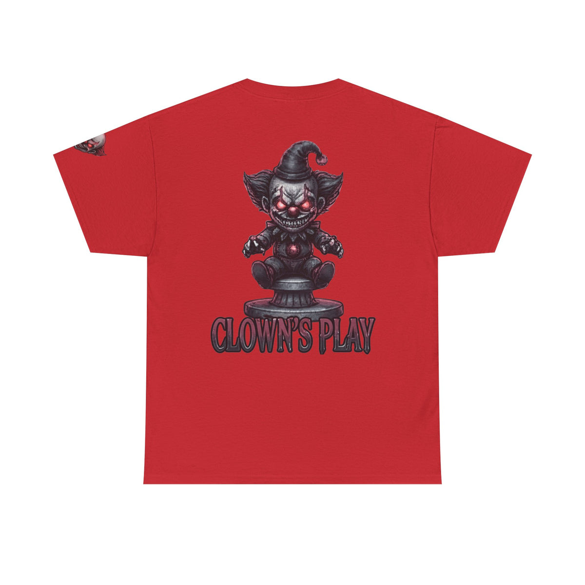 Color: Red | Clown Play Premium Graphic Tee