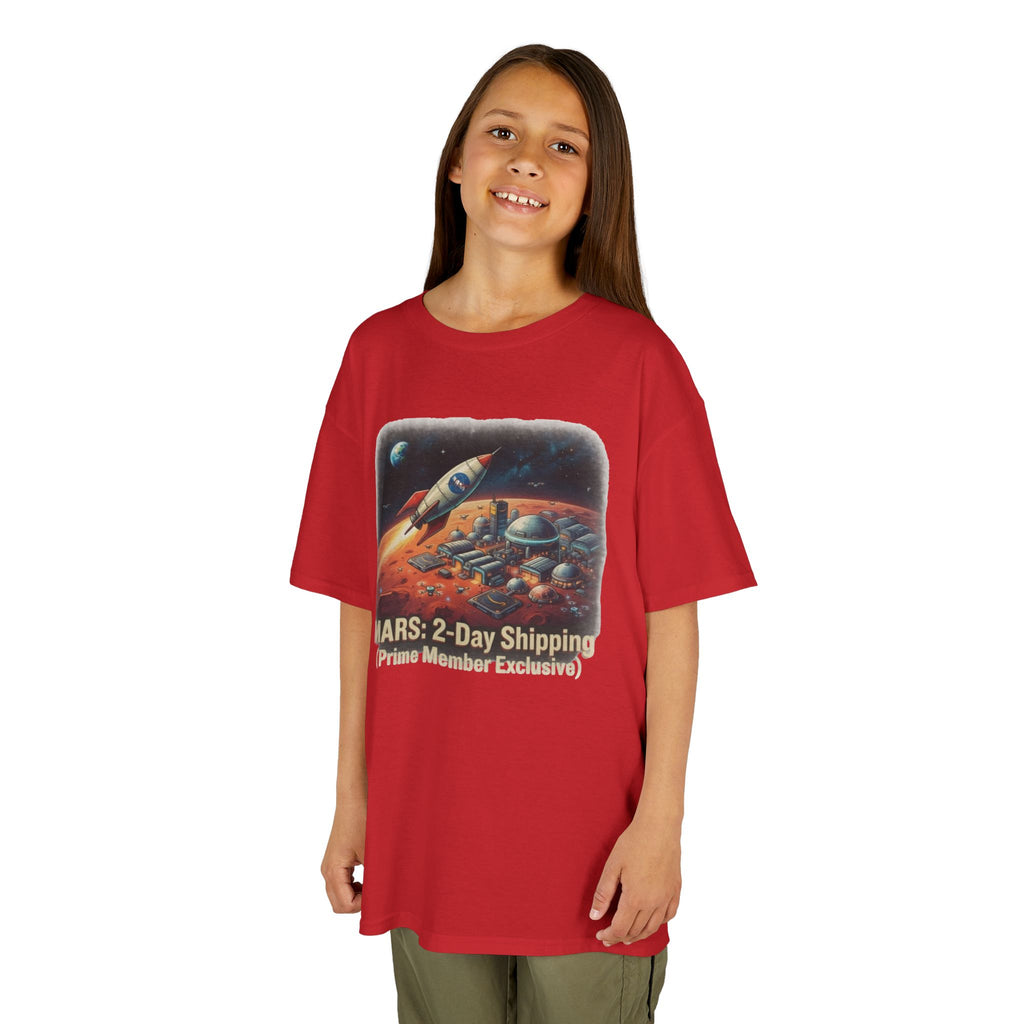 "Mars 2 Day Shipping" Kids Tee