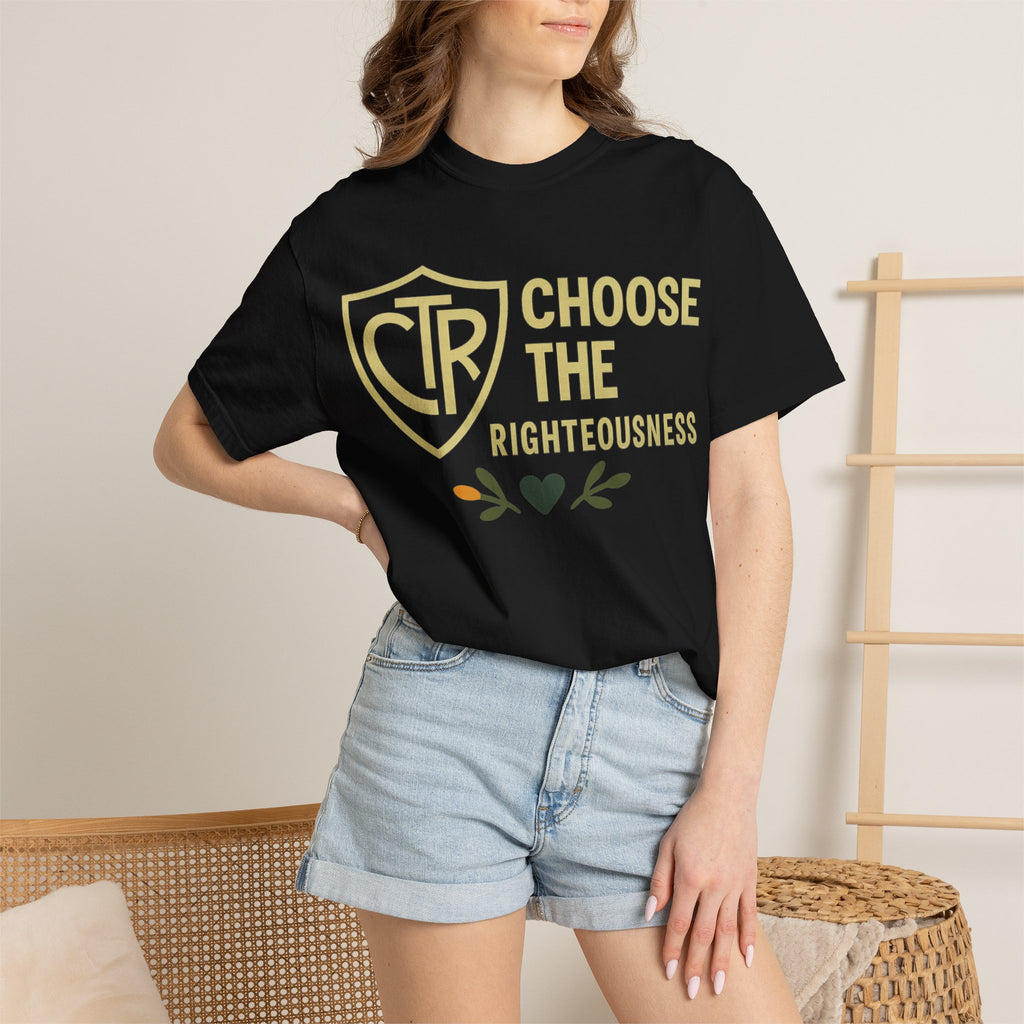 "CTR: Choose the Righteousness" Unisex Garment-Dyed T-shirt