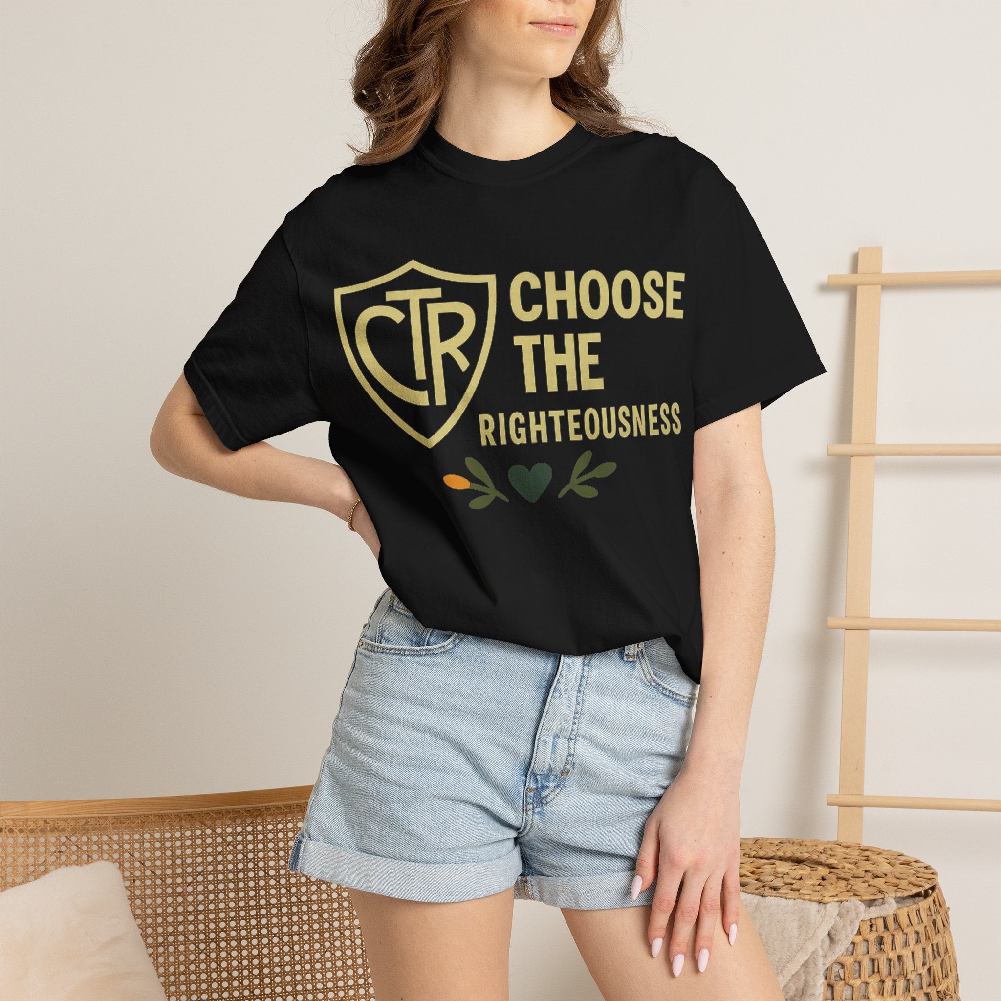 "CTR: Choose the Righteousness" Unisex Garment-Dyed T-shirt