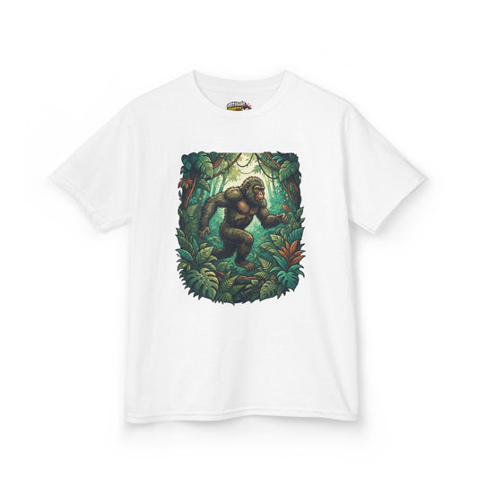 Color: White | The Bukit Timah Monkey Man (Singapore) Kids Tee