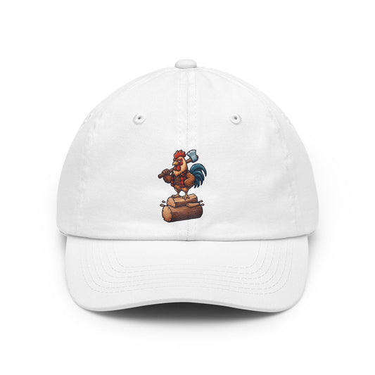 Color: White | Looking For A Little Peck Dad Hat — Graphic