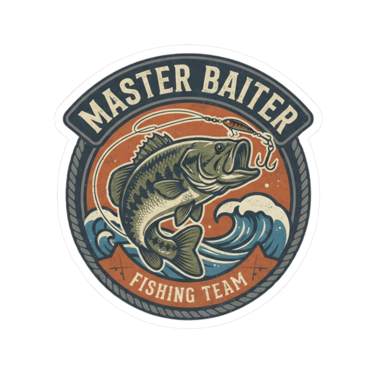 "Master Baiter" Sticker