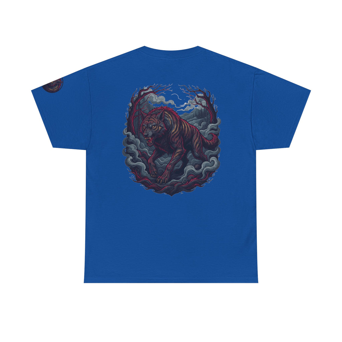 Color: Royal | The Beast of Gévaudan (France) Premium Graphic Tee