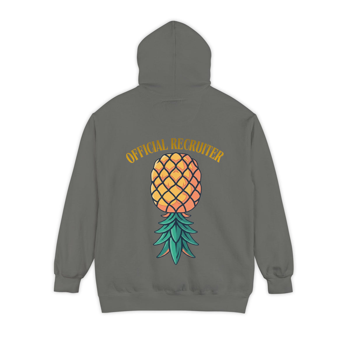Color: Grey | Official Recruiter Garment-Dyed Hoodie