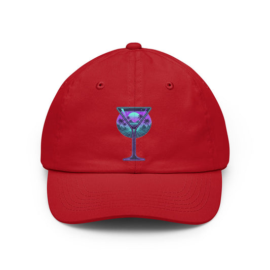 Color: Red | Up All Night Dad Hat