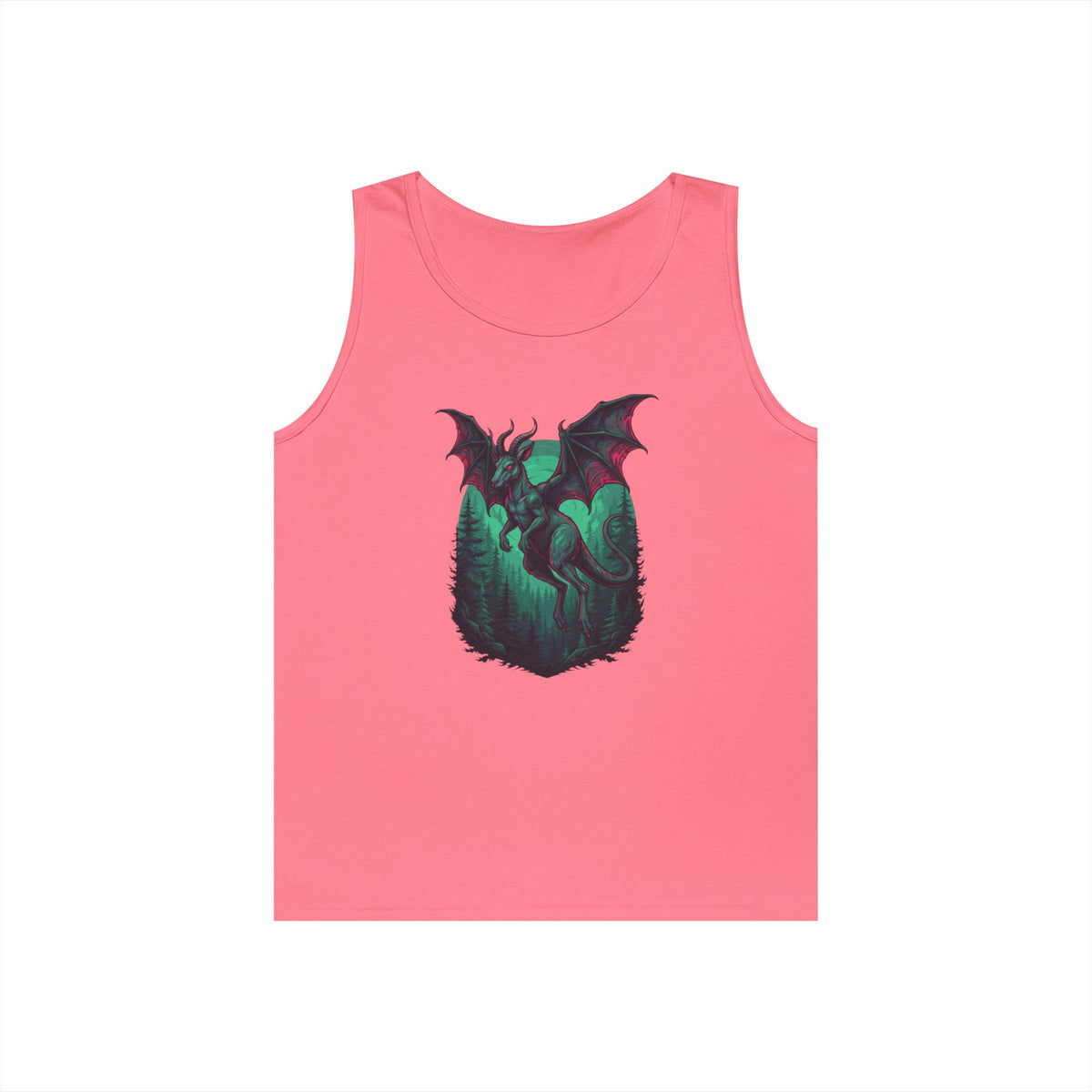 Color: Safety Pink | The Jersey Devil (New Jersey, USA) Tank Top