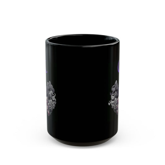 "Sweet Dreams" Black Ceramic Mug — Graphic