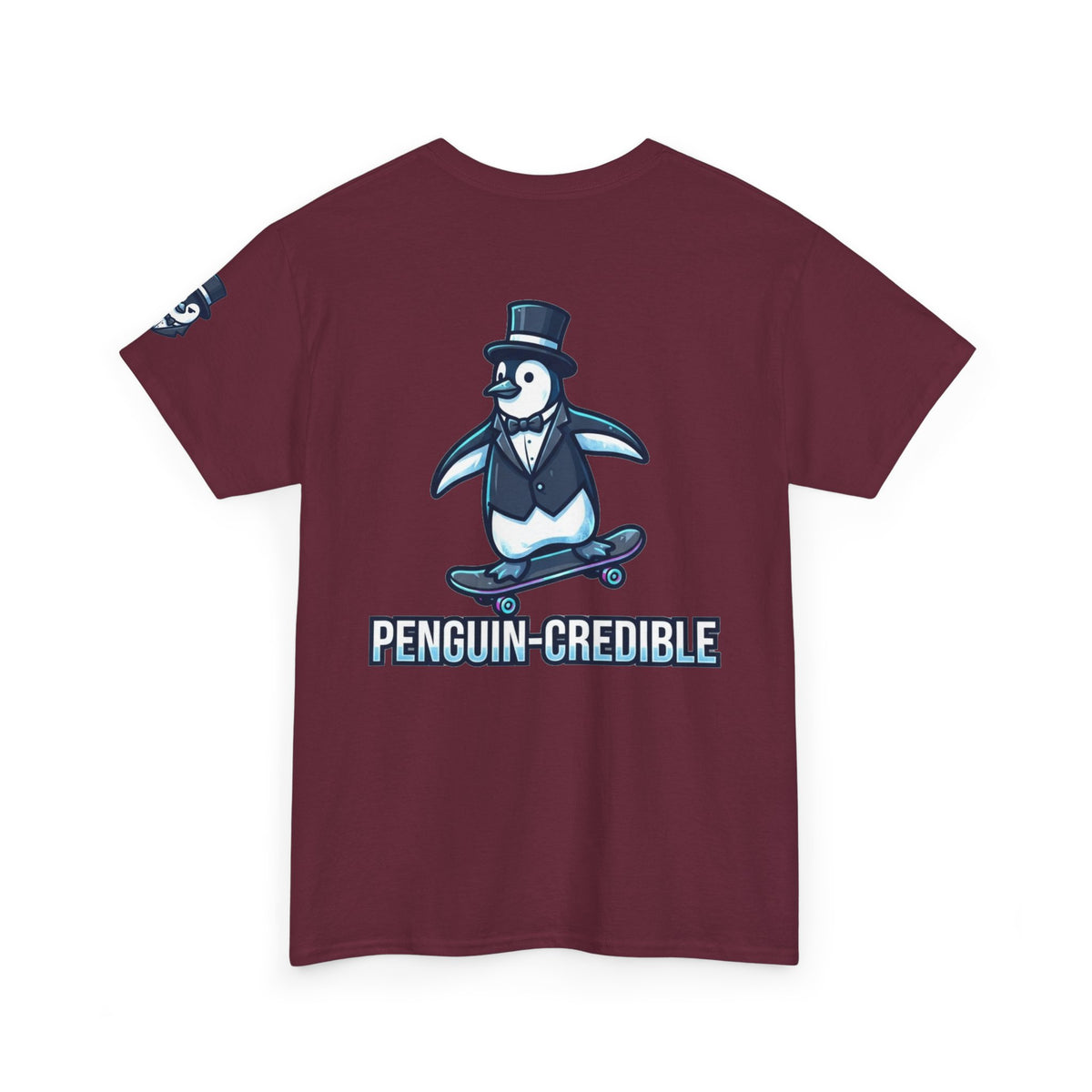 "Penguin Credible" Premium Graphic Tee