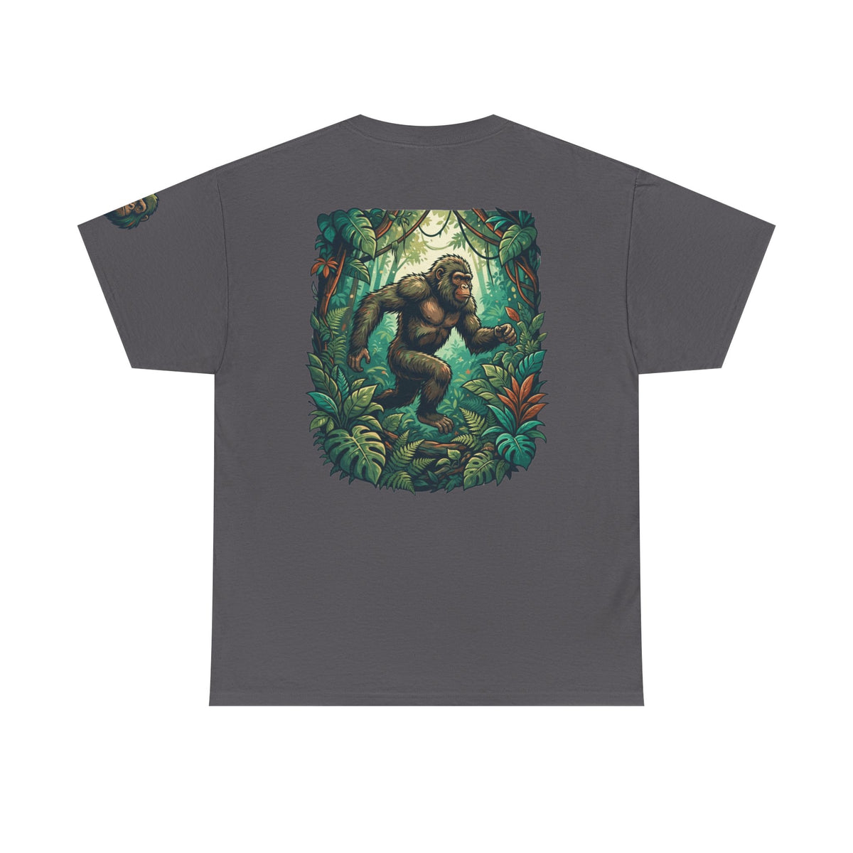 Color: Charcoal | The Bukit Timah Monkey Man (Singapore) Premium Graphic Tee