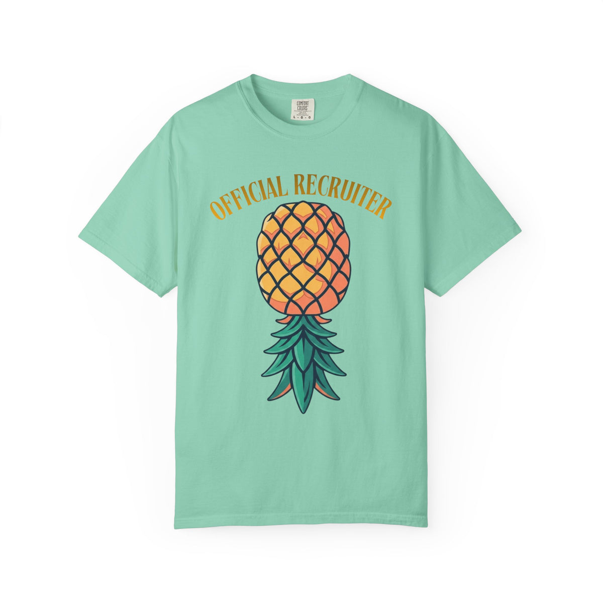 Color: Island Reef | Official Recruiter Unisex Garment-Dyed Tee