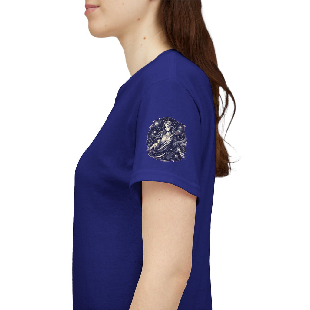"God Works in Mysteroius Ways" Premium Graphic Tee