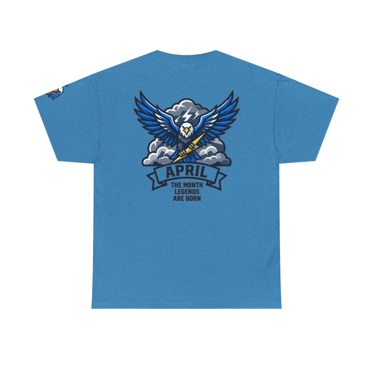 Color: Heather Sapphire | April Legend Premium Graphic Tee