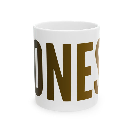 "Trump Honest Truth" White Ceramic Mug