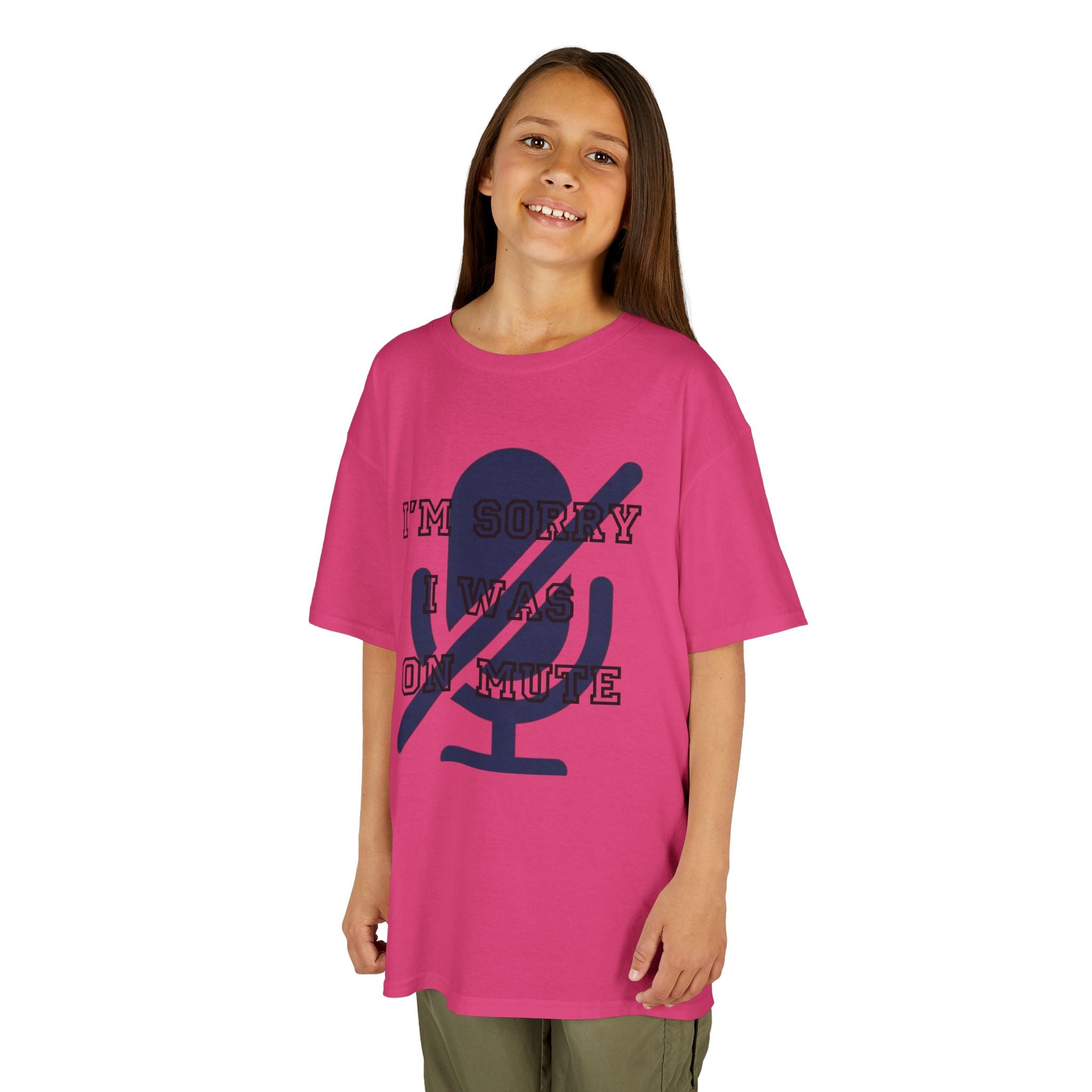 "I'm Sorry I Was On Mute" Kids Tee