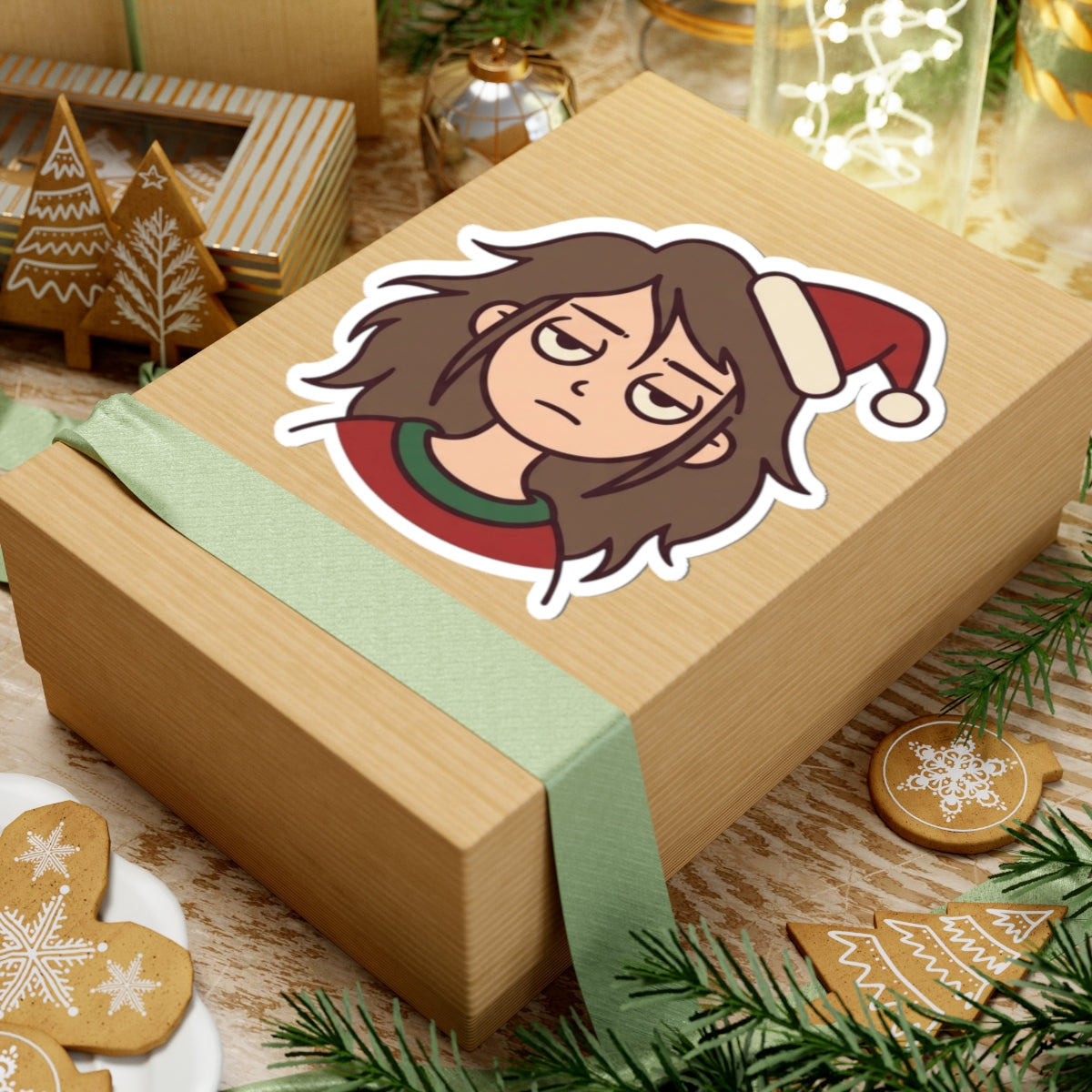 "Christmas Is Ruined" Sticker