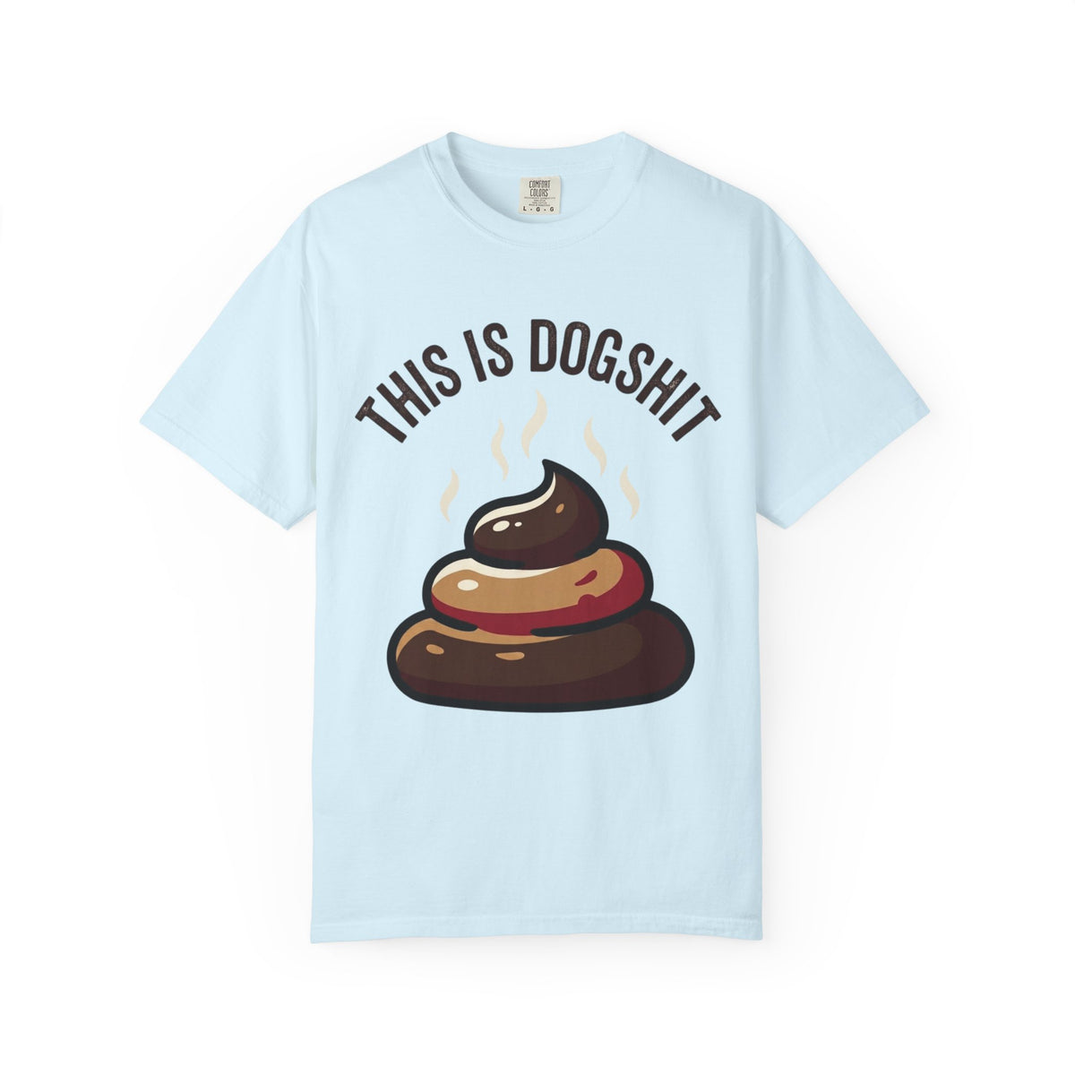Color: Chambray | This is Dogshit Unisex Garment-Dyed Tee