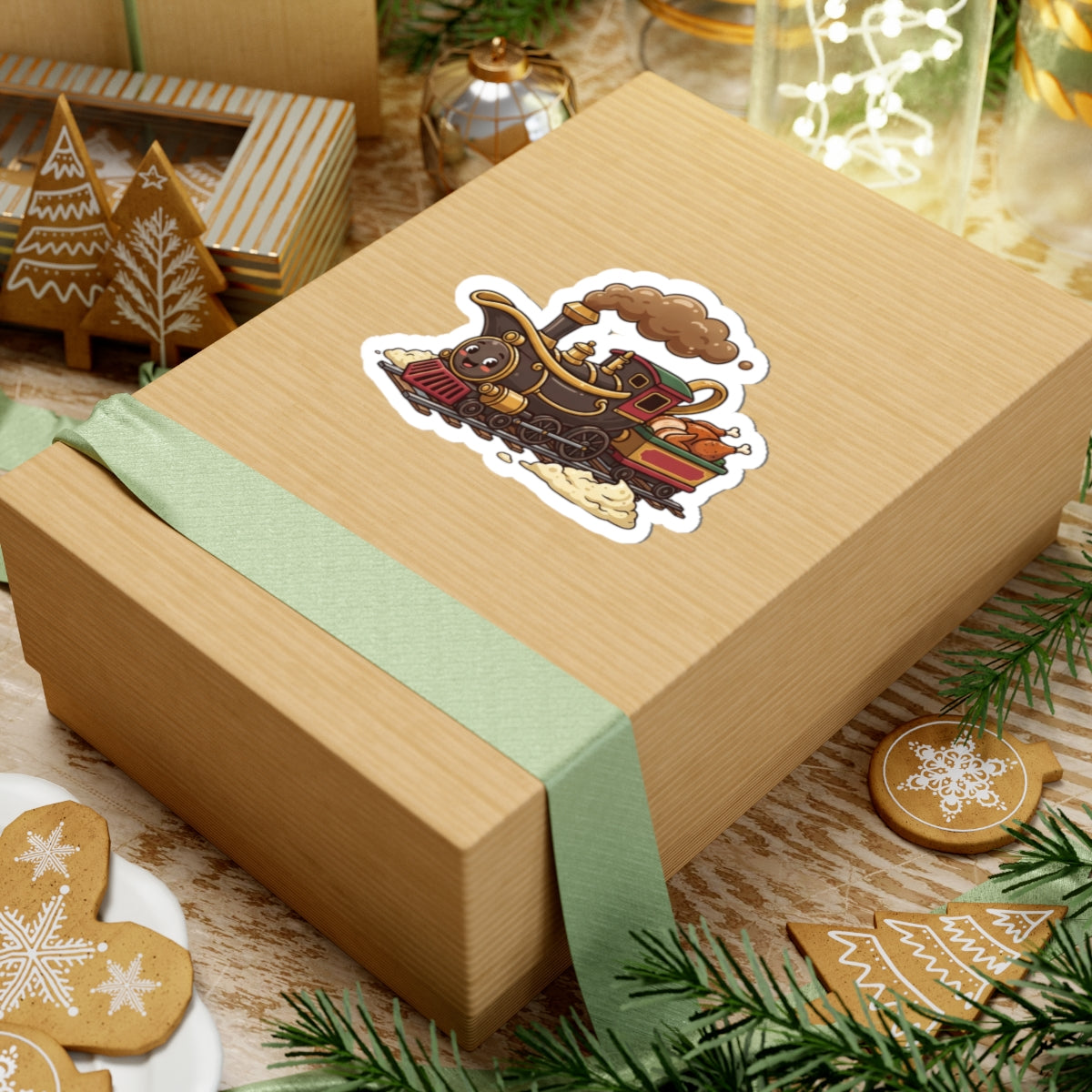 "Next Stop Food Coma" Sticker