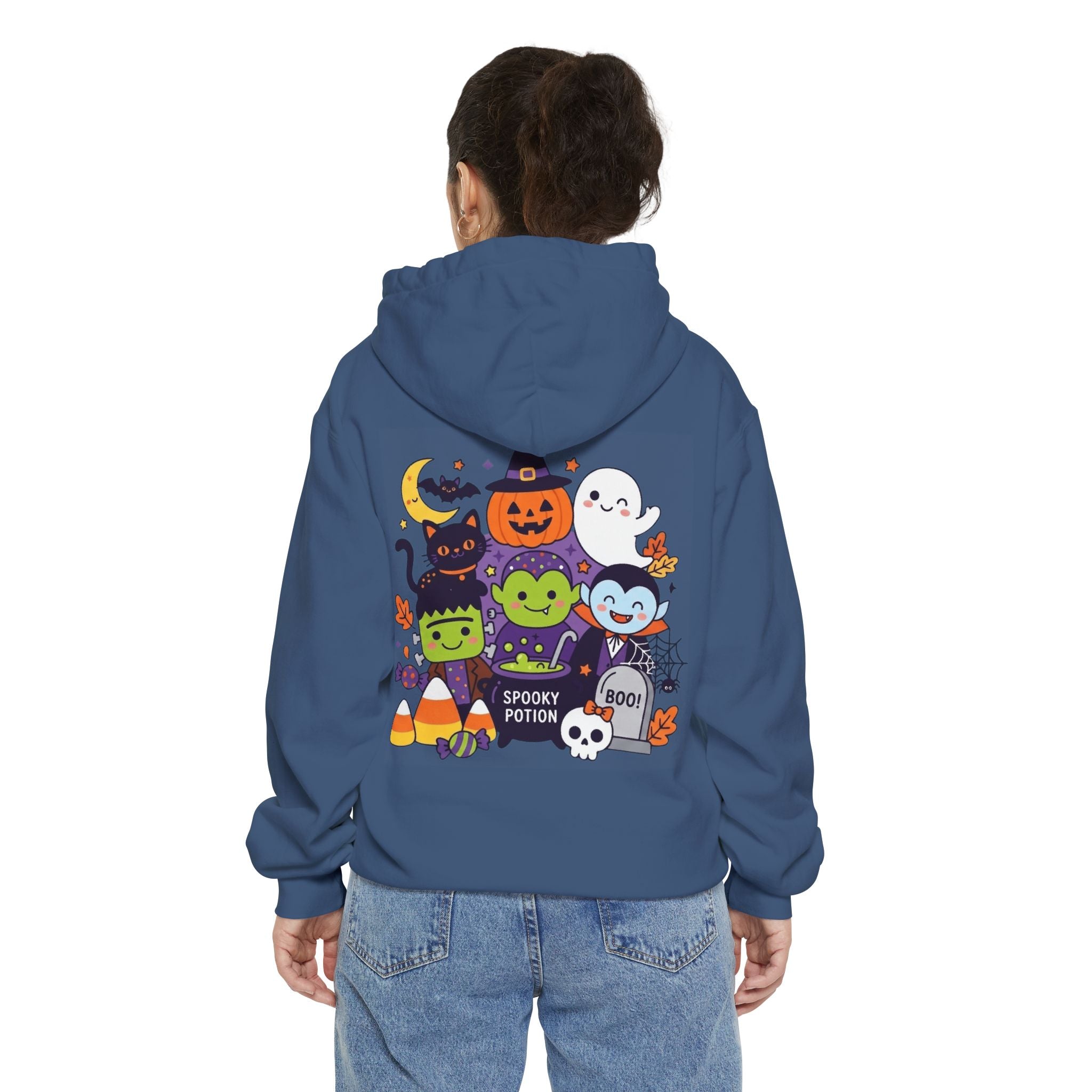 "Spooky Potion" Garment-Dyed Hoodie