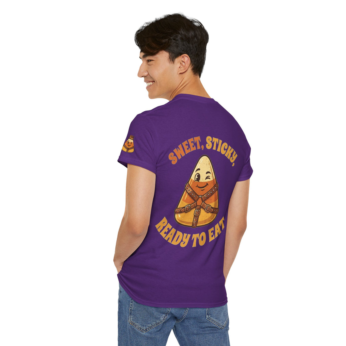 Color: Purple | Sweet Sticky Ready to Eat Premium Graphic Tee