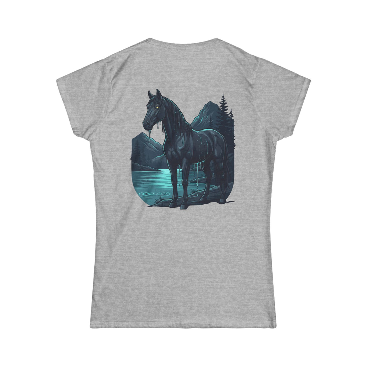 Color: Sport Grey | Kelpie (Scottish Folklore) Women's Tee