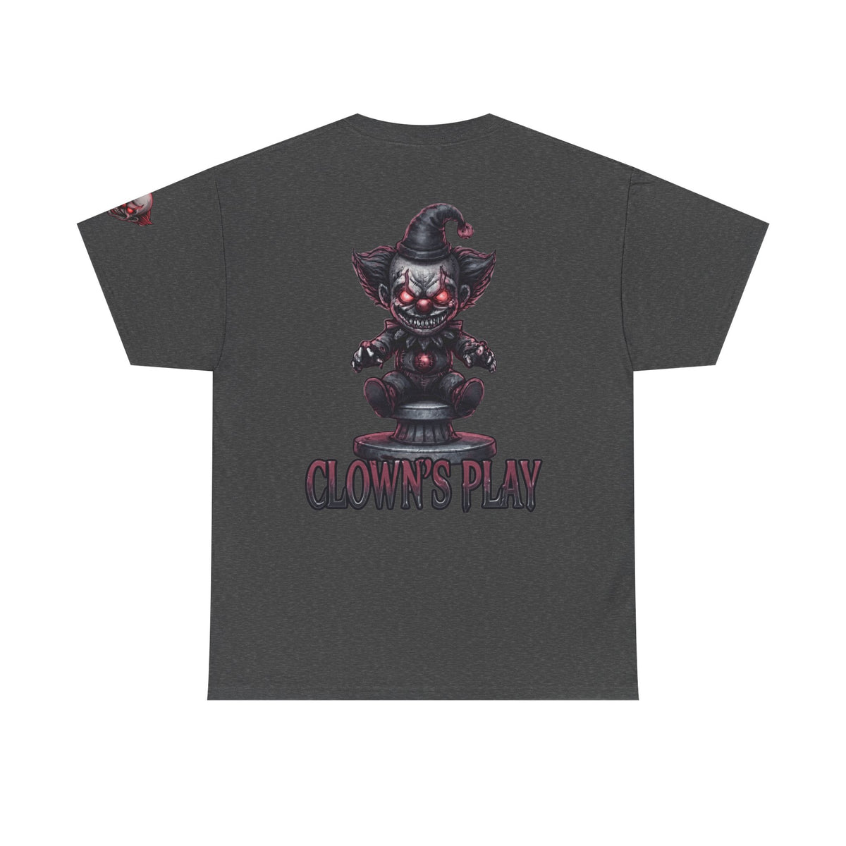 Color: Dark Heather | Clown Play Premium Graphic Tee