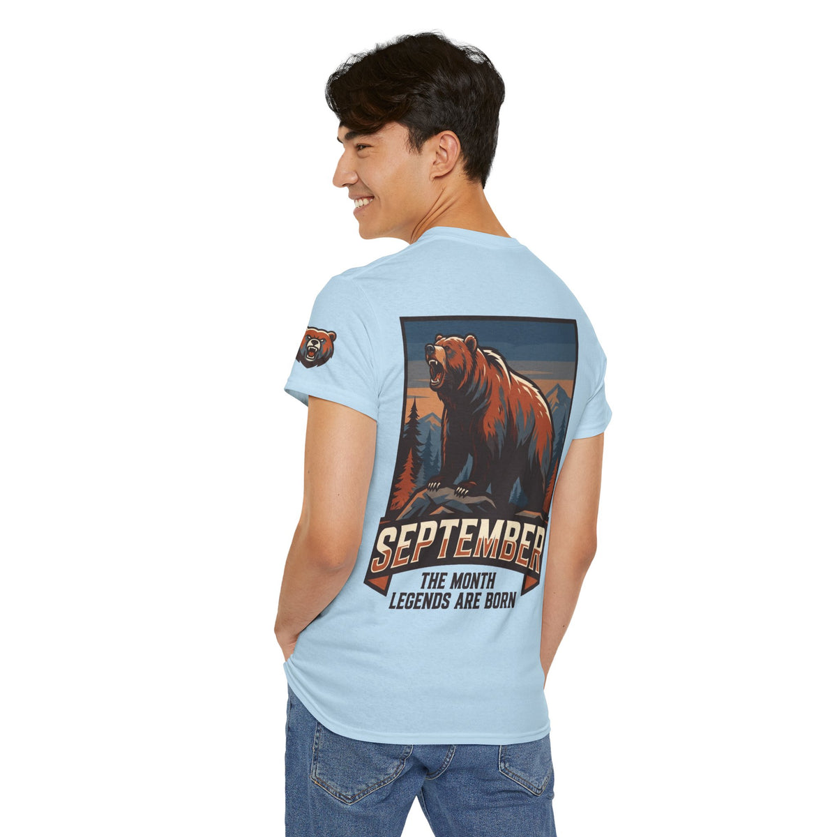 Color: Light Blue | September Legend Premium Graphic Tee