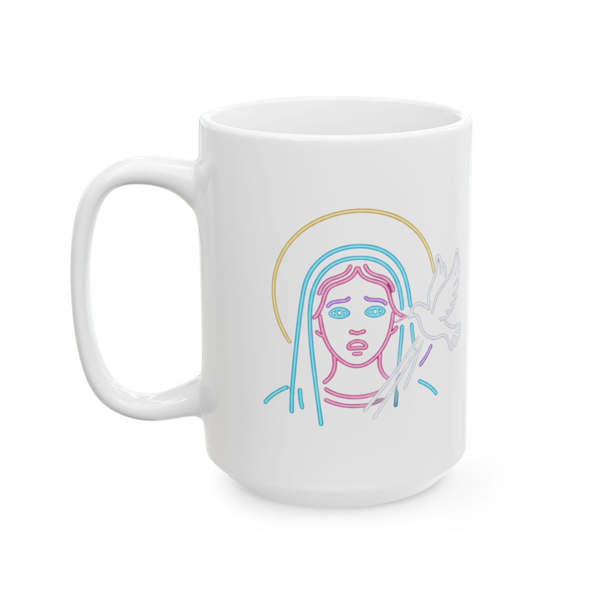"Good Book Series MILF" White Ceramic Mug — Graphic