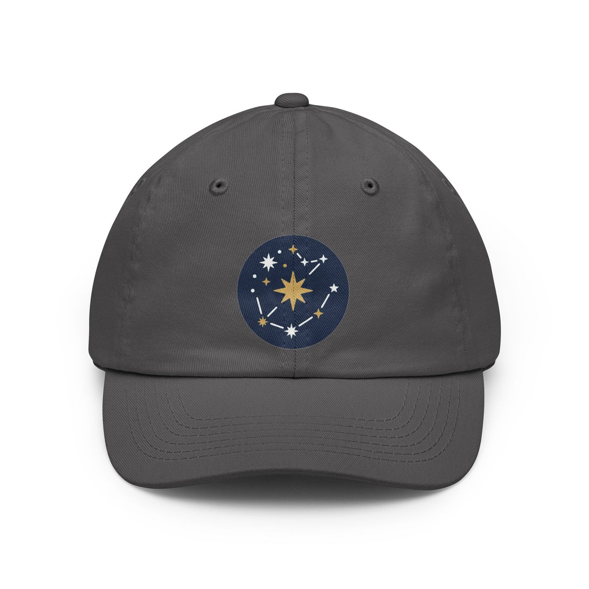 Color: Charcoal | Constellation Map (Dark Sky) Dad Hat — Graphic