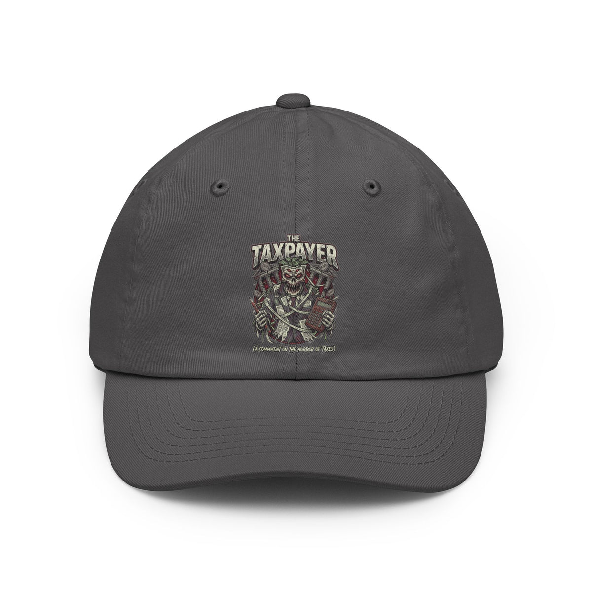 Color: Charcoal | Horror of Taxes Dad Hat