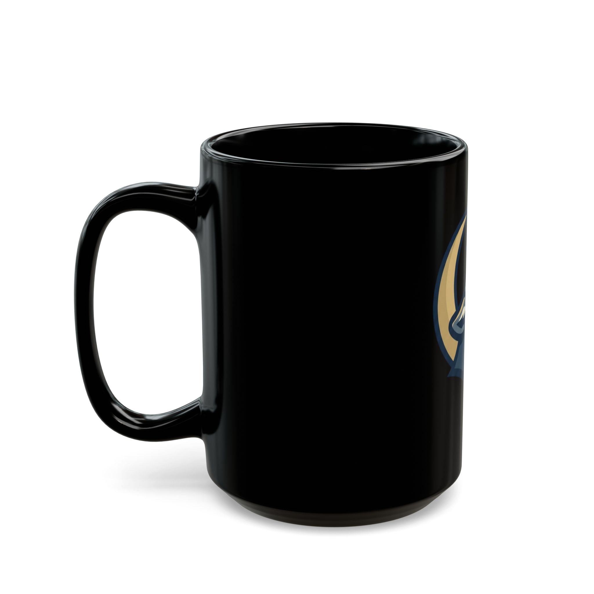 "June Legend" Black Ceramic Mug — Graphic