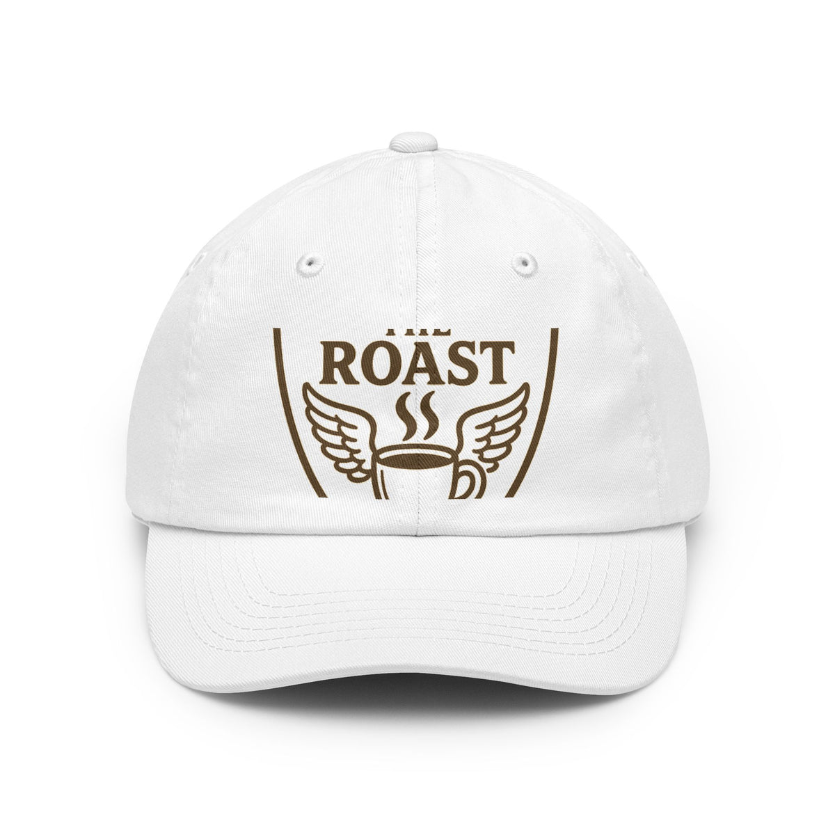 Color: White | Choose the Roast - Dark as Your Soul | Dad Hat — AttitudeShirts