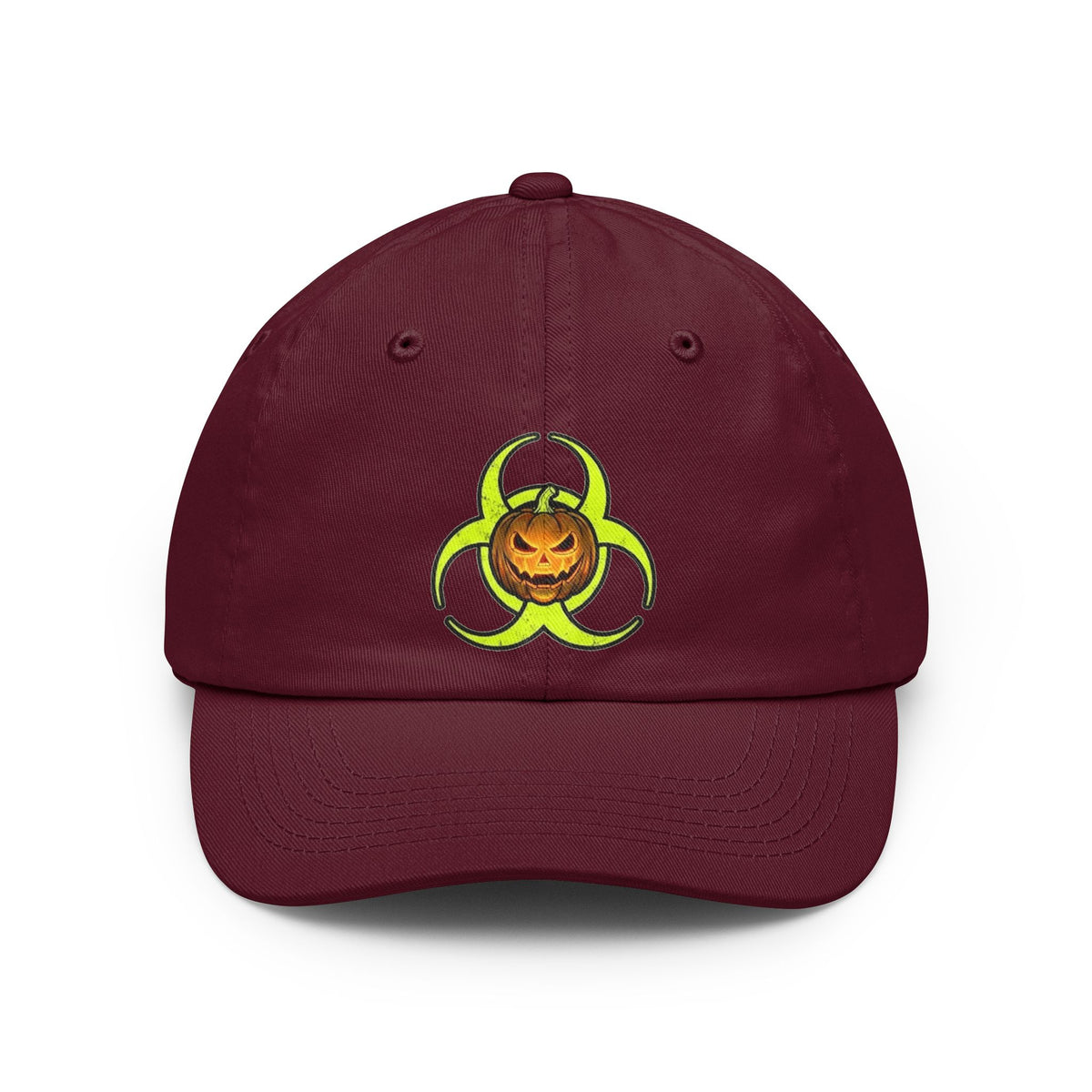Color: Maroon | Toxic handle With Latex Dad Hat