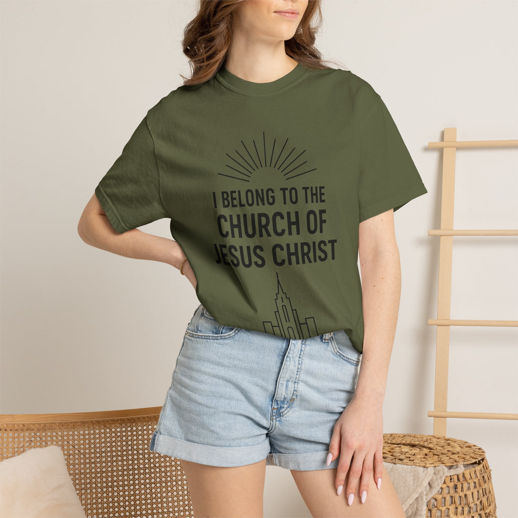 "I Belong" Unisex Garment-Dyed T-shirt
