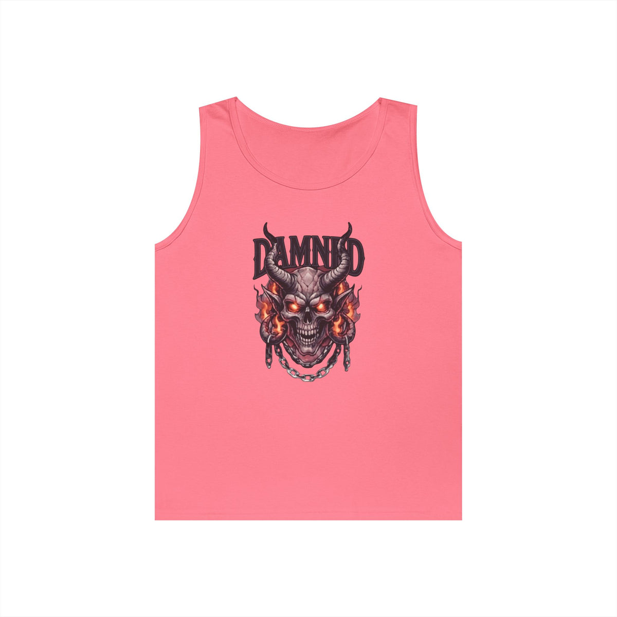 Color: Safety Pink | Damned Tank Top