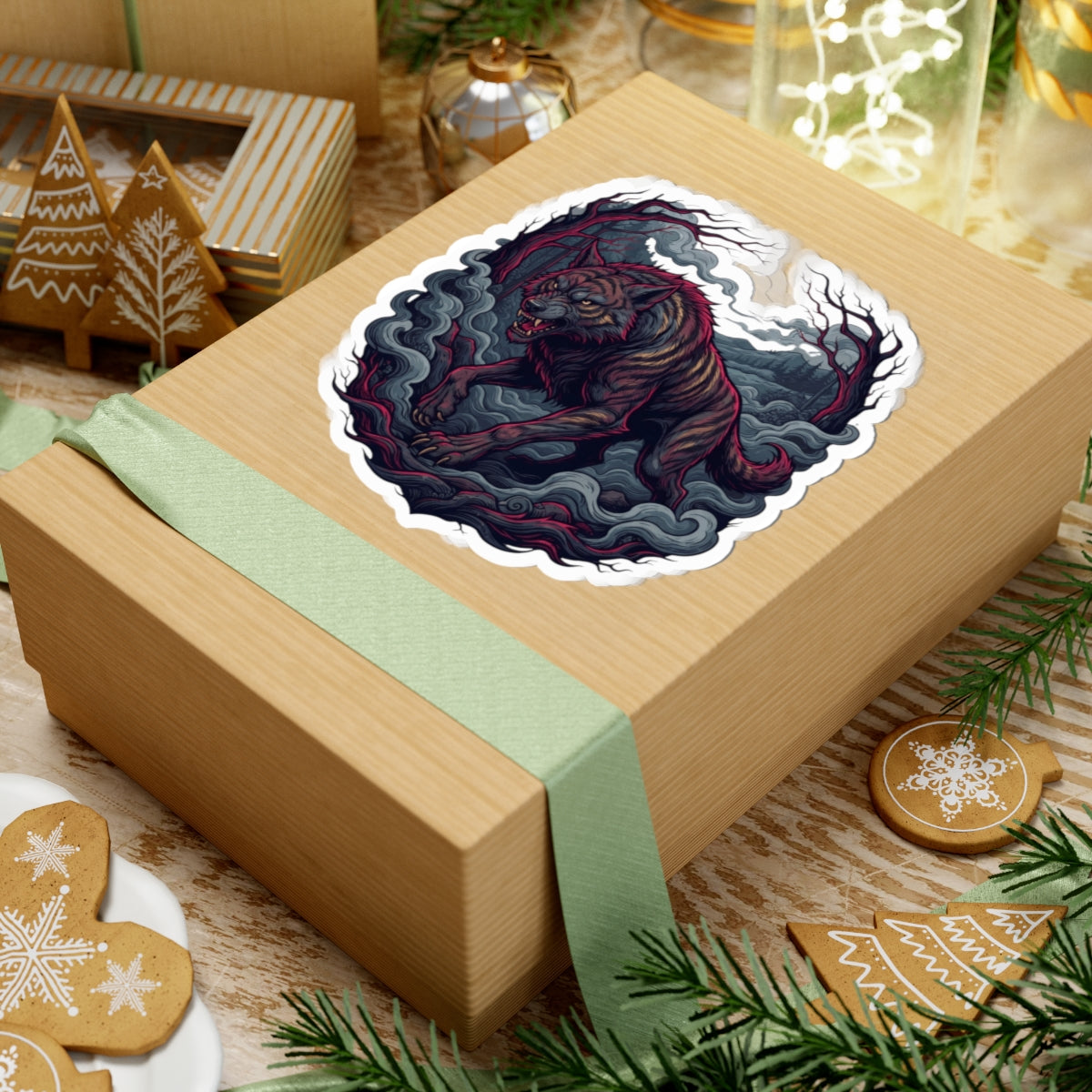 "The Beast of Gévaudan (France)" Sticker — Main